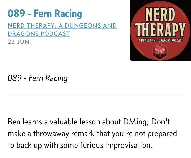 Yes, I said there wouldn’t be an episode this week, but I managed to get it done after all! Enjoy!

overcast.fm/+H40jVLNh8
podcasts.apple.com/gb/podcast/ner…
