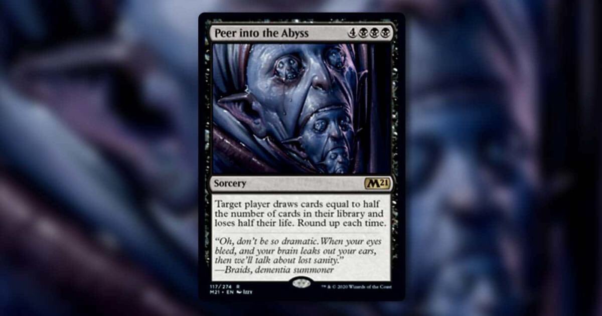 物品 MTG:深淵の覗き込み 4 revecap.com