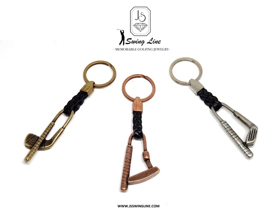 New exclusive golfing key chains!... An elegant option to surprise the best golfer!⛳👉🏌️‍♂️ #golfers #golfaccessories #golfpassion #golfgifts #golfitems #jsswingline #golfexclusive #bestgolfcourses #proshops