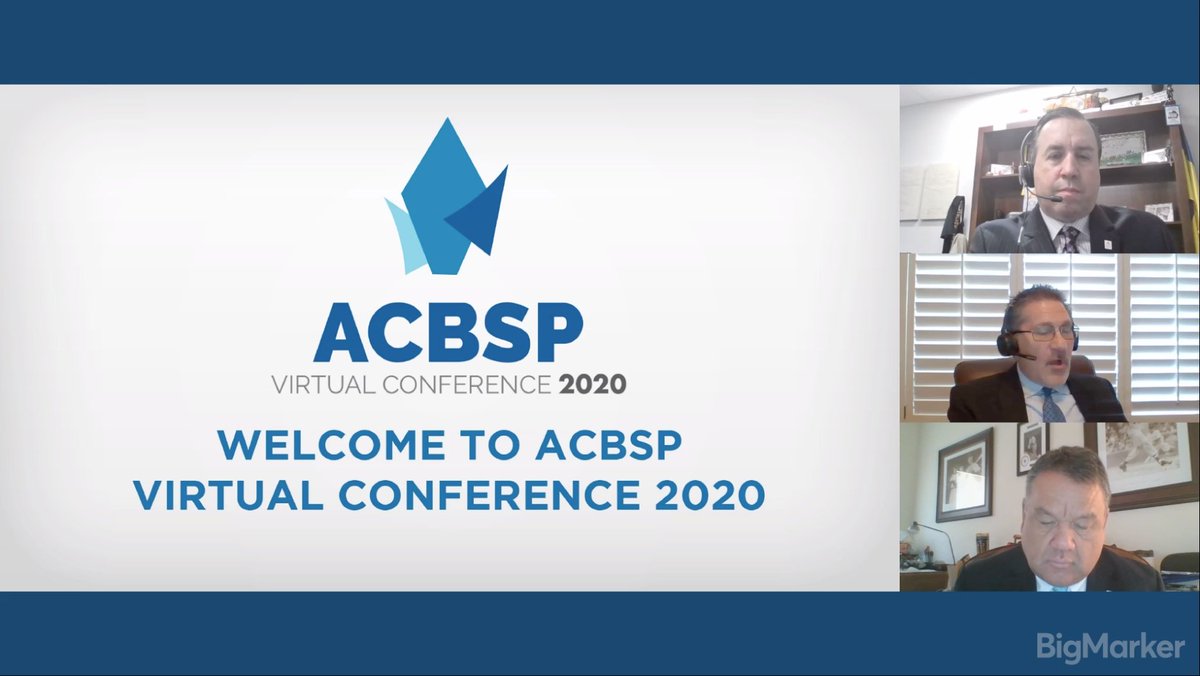 acbspglobal's tweet photo. The #ACBSPVirtual Conference is off to a great start! We are looking forward to the many sessions planned and thanks for your participation. #ACBSP2020 https://t.co/IAabxLddYJ