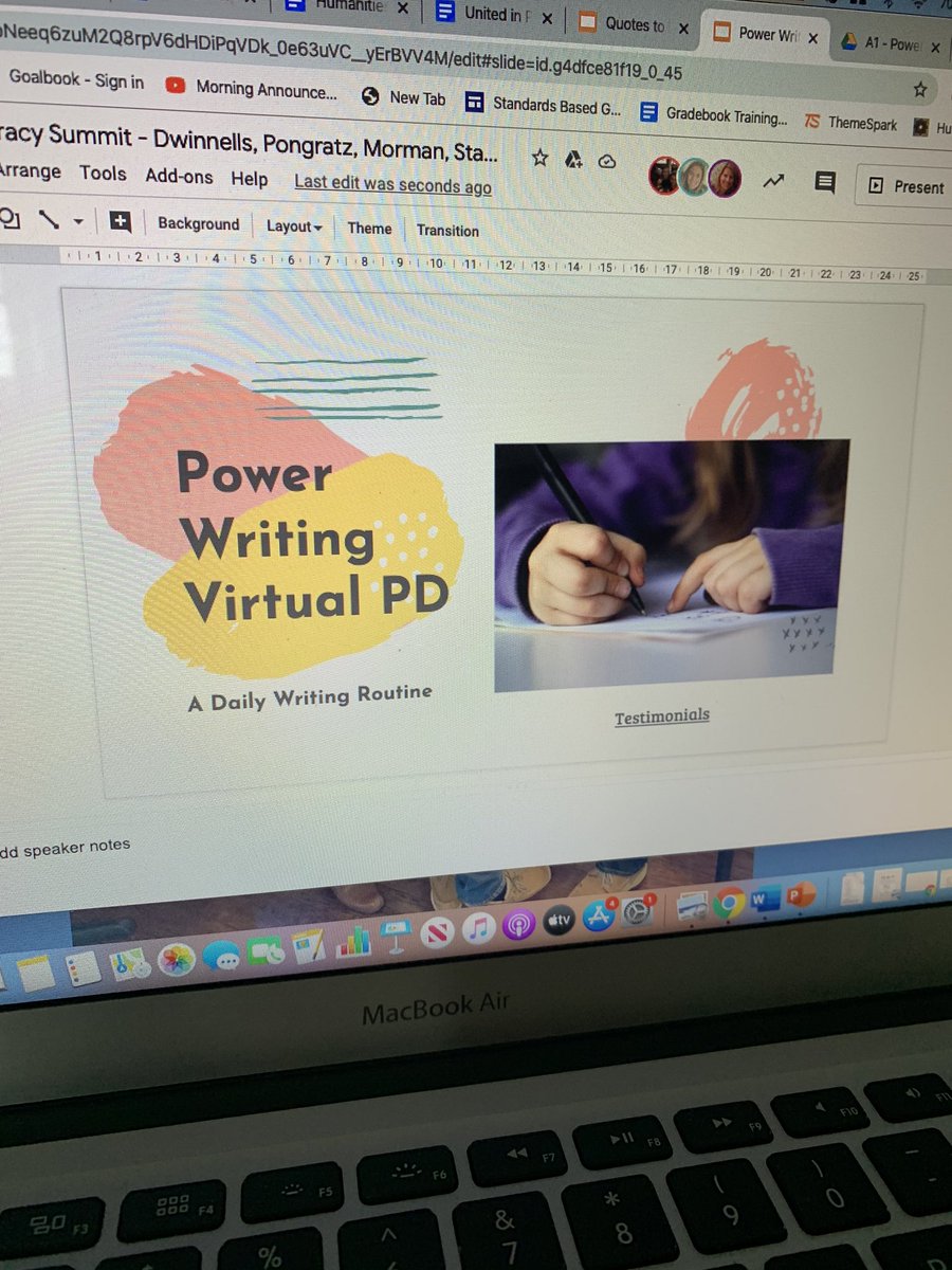 coachpongratz's tweet photo. Excited for our 💻Virtual PD📱tomorrow on 💥Day 1 of the Humanities Summit💥! Looking forward to engaging in #powerwriting📝 with WCPS Ts! #wcpsmdlearns @dwinndan @MsStanton1 @lizmormanlt https://t.co/vezp3Qy3FL