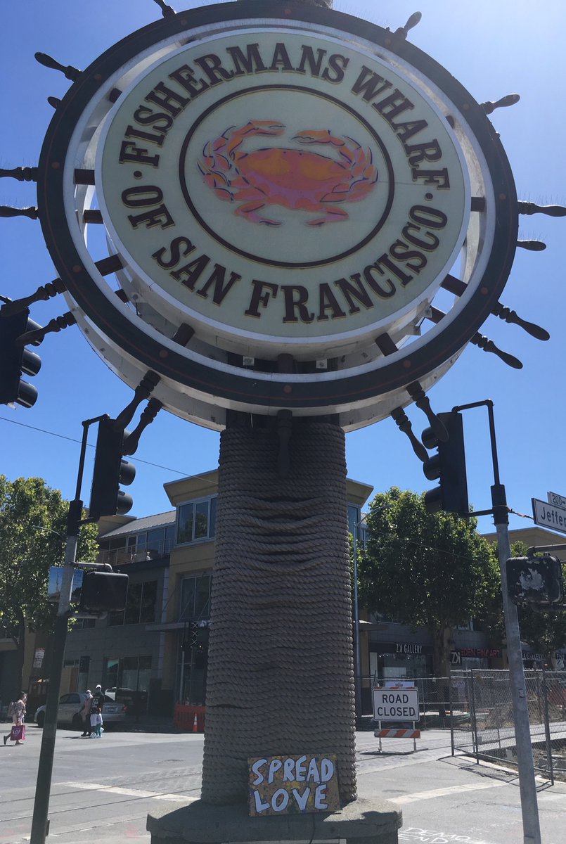 Keith_Garriott's tweet photo. “Spread Love &amp; Wisdom Instead Of Protest &amp; Division❣️“ 🌎 

#Love #Protest #USA #America #Peace 
#FishermansWharf #SanFrancisco #California 
#PortOfSanFrancisco
#bayarea https://t.co/dhLyVJJd5R
