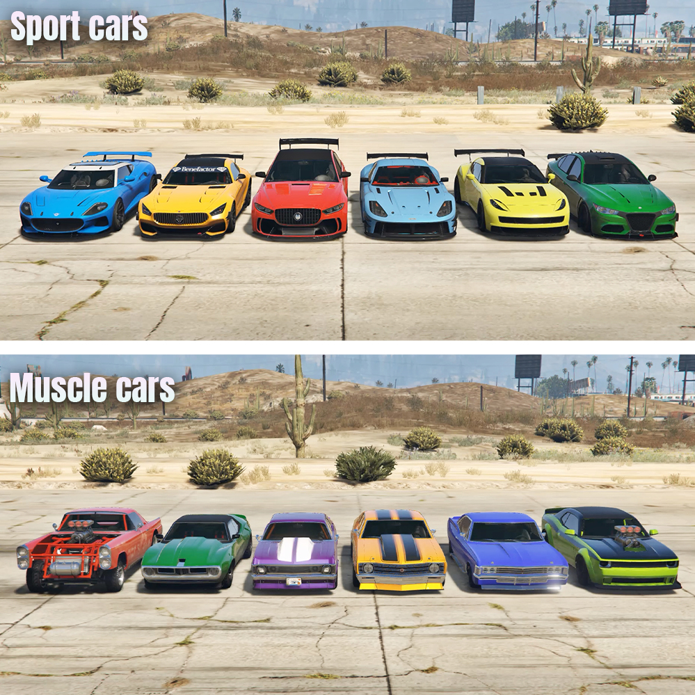 gta 5 sports cars