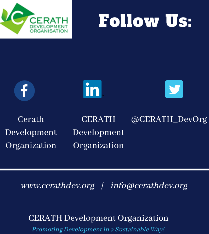 CERATH_DevOrg's tweet image. #CERATHDevelopmentOrganization #PromotingDevelopmentinaSustainableWay