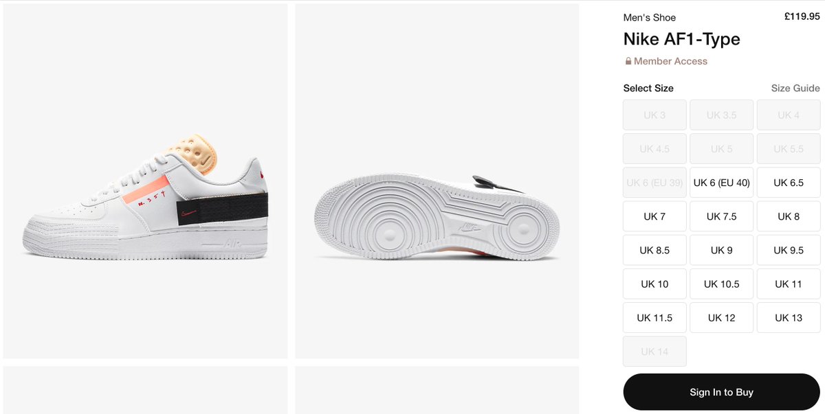 nike af1 type melon tint