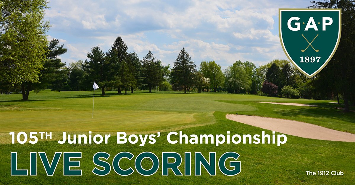 GAofPhilly's tweet photo. LIVE SCORING: 106th #GAPJunior Championship Stroke-Play Qualifying at @1912CLUB. 

https://t.co/pHCtu2jd04 https://t.co/BBAFcLJsBX