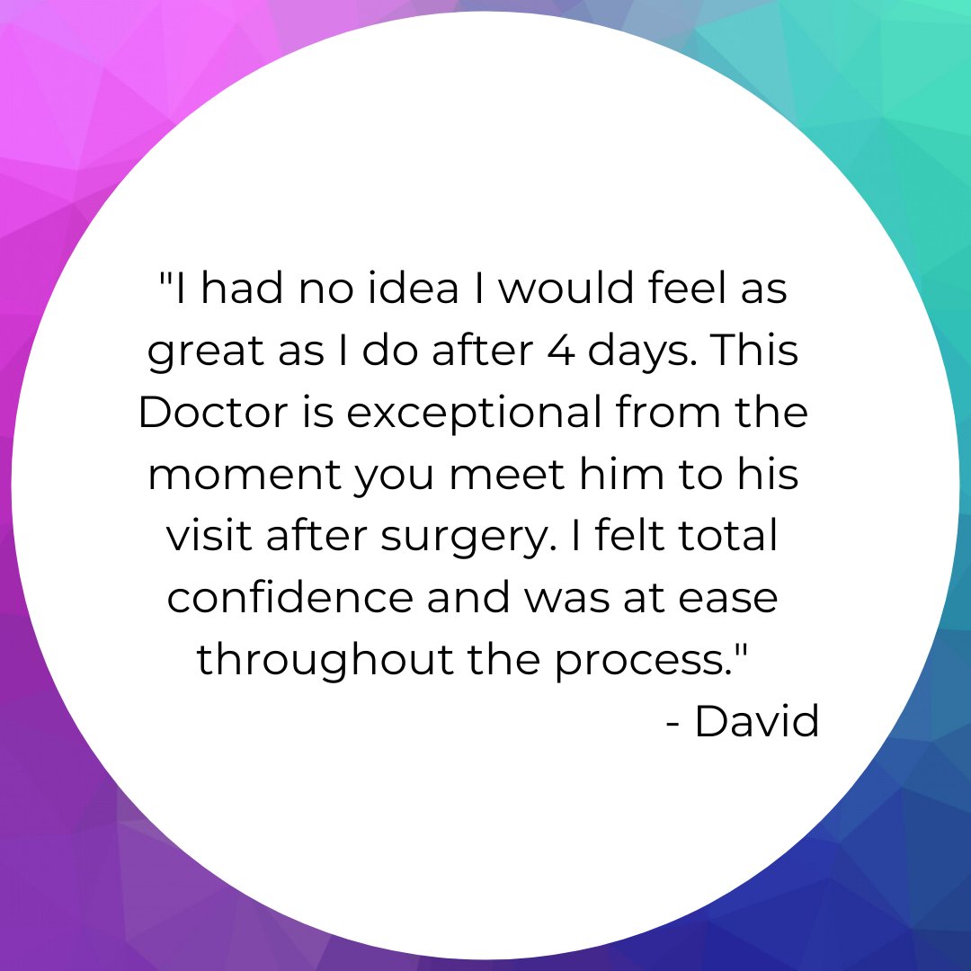 Every patient deserves a fantastic experience. Dr. Vigdorchik reads patient feedback as a way to constantly improve, so today we’re thanking David for his kind words! Have you left your review yet? buff.ly/2Ub8B5U,,,