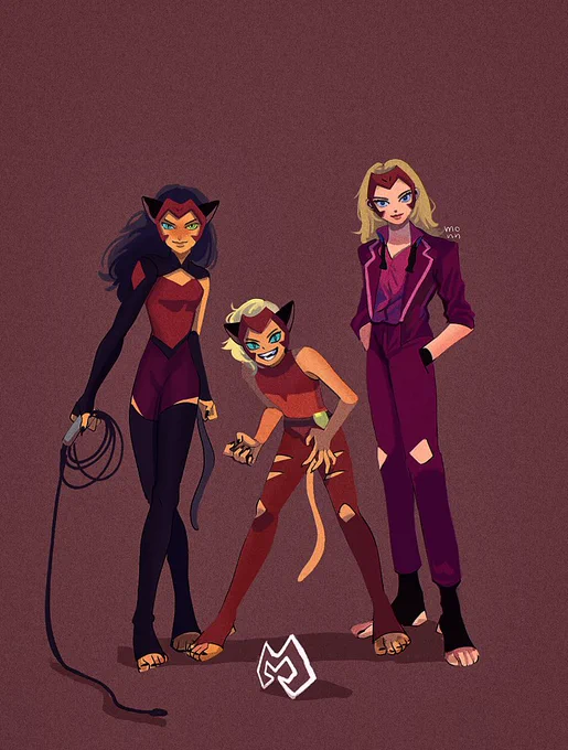 Moms outfit.(Catra ver.) #SheRa #catradora 