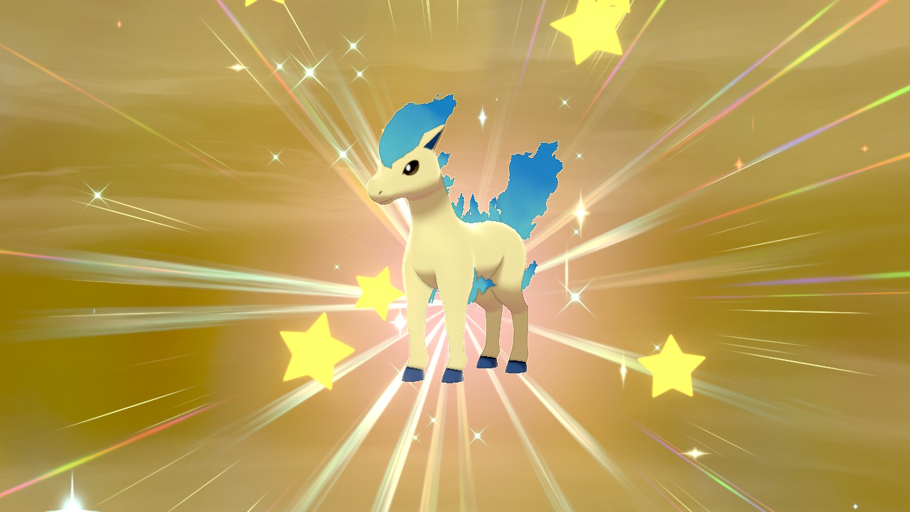 おまめ 今更だけどポニータ色違いきた 青い炎かっこよ ポケモン剣盾 Nintendoswitch T Co Kt4ajl8q91 Twitter