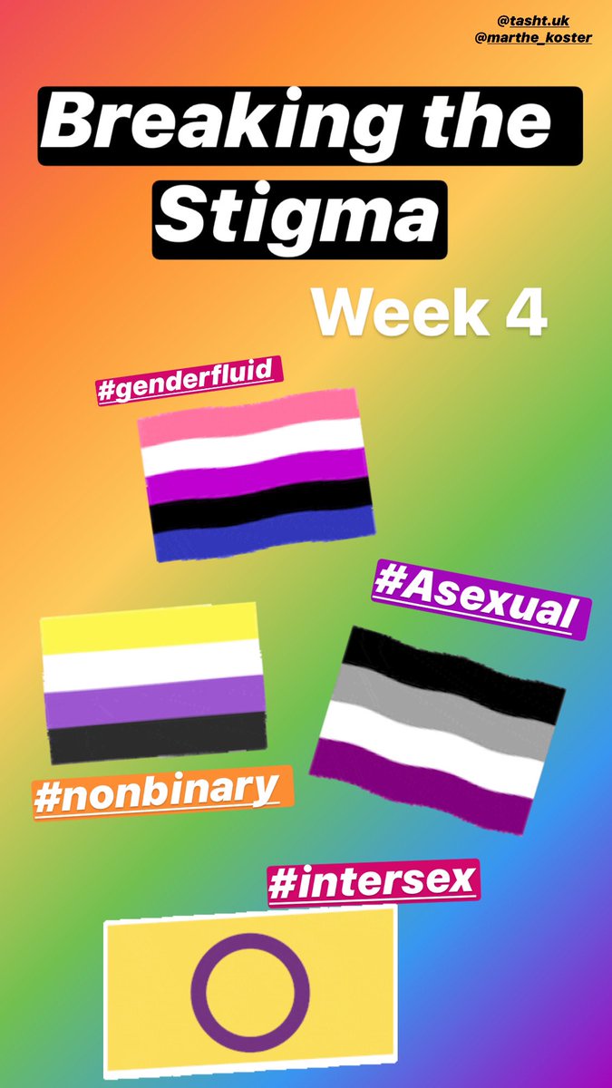 Check out week 4 of our #breakingthestigma campaign on our Instagram! 🏳️‍🌈 We have been  celebrating EVERY letter in the LGBTQIA+ alphabet! #PrideMonth