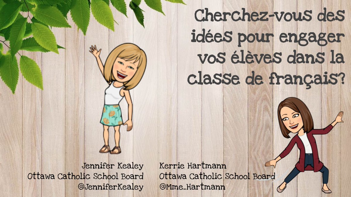 I am thrilled to announce that @JenniferKealey and I will be facilitating a workshop during #ocsbSummerInstitutes! Sign up for our workshop "Cherchez-vous des idées pour engager vos élèves dans la classe de français?" See you there! <a href="/StGeorgeOCSB/">St. George School</a> <a href="/OttCatholicSB/">Ottawa Catholic School Board</a> #ocsbFSL