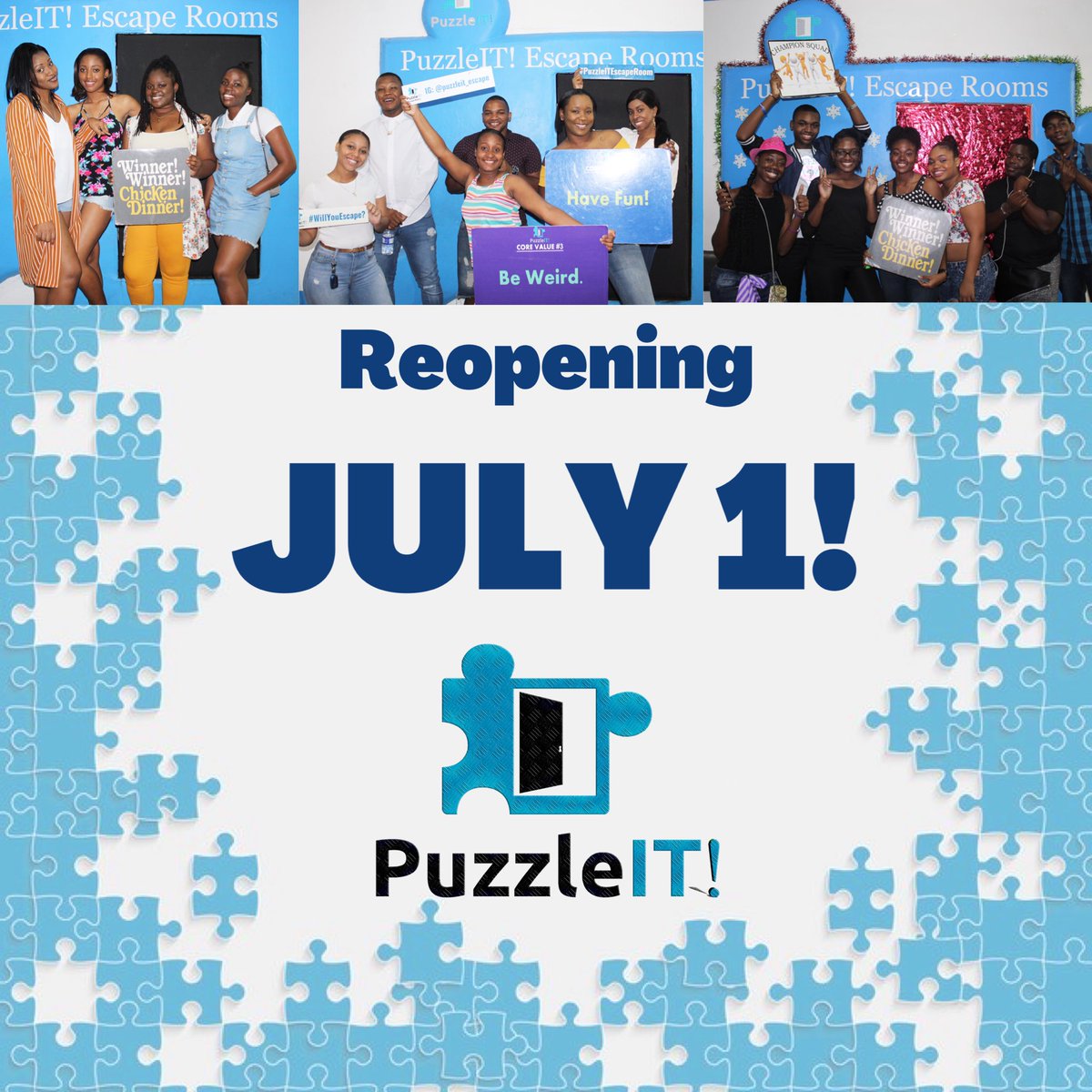 The time has come!!!! Get ready escapees! BOOK NOW!