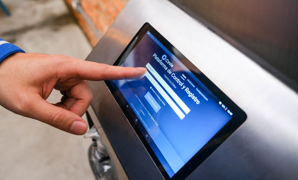 system_cycle's tweet image. #FelizLunes -&amp;gt; Un Sistema Inteligente de Prevención contra el #Covid_19  Desinfecta, Mide, Registra! #TODO