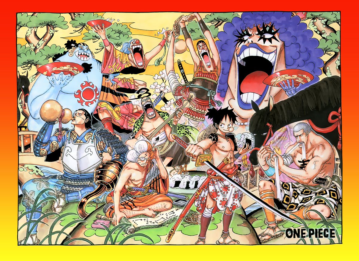 تويتر King Recon Bleach Is Back على تويتر Some Really Nice Cover And Color Pages Came Out Today In One Piece History Chapter 45 Before The Storm Chapter 547