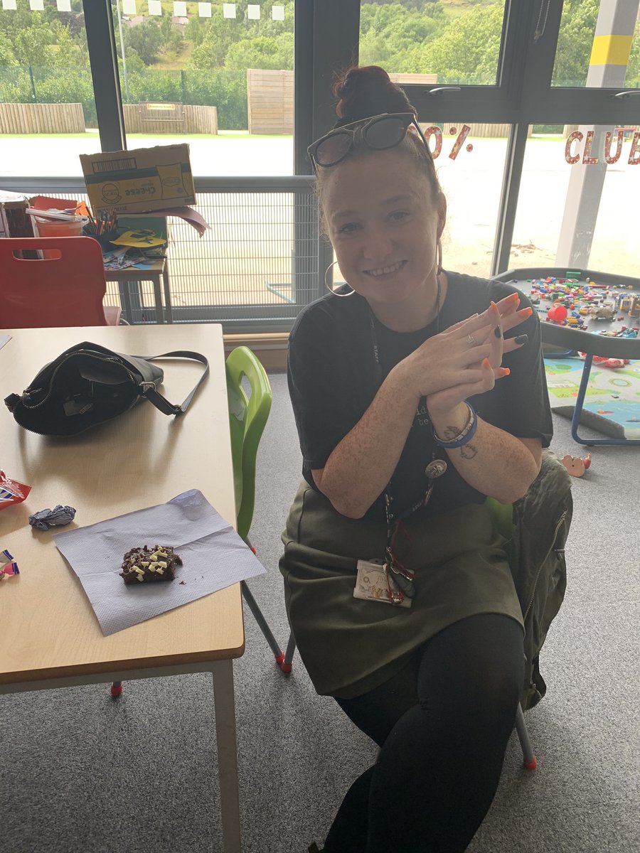 As it’s the last week at the <a href="/HubIDS/">HubIDS</a> a few treats were in order, for our amazing pupils and staff. Chocolate cake!! Yum yum!! 😊<a href="/philippamarsden/">Philippa Marsden</a> <a href="/IDSHeadteacher/">Mrs Owen</a> <a href="/CaerphillyCBC/">CaerphillyCBC</a> <a href="/IDS3to18/">Idris Davies School 3_18</a> <a href="/URPSHeadteacher/">Miss King URPS</a>