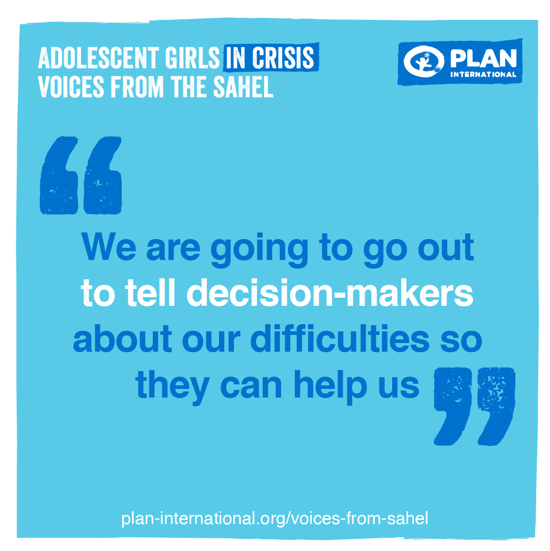 Adolescent #GirlsInCrisis want their voices heard. Let’s listen to them. We’re going to be discussing the impact of conflict on their daily lives and how best governments and the humanitarian sector can respond to their needs.