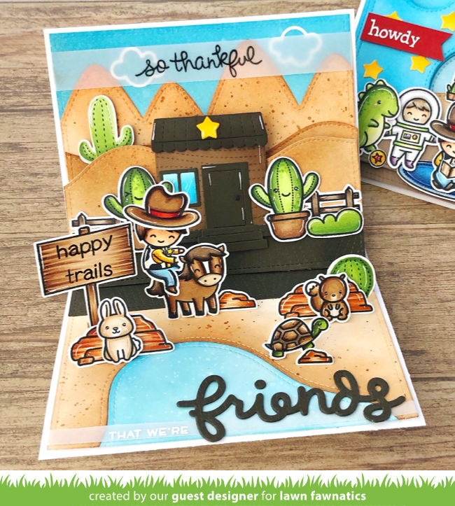 lawnfawn's tweet image. Our Guest Designer, Mayra has created three amazing Toy Story themed interactive cards! Check them out today at Lawn Fawnatics, you will be inspired! lawnfawnatics.com/inspiration/ma…