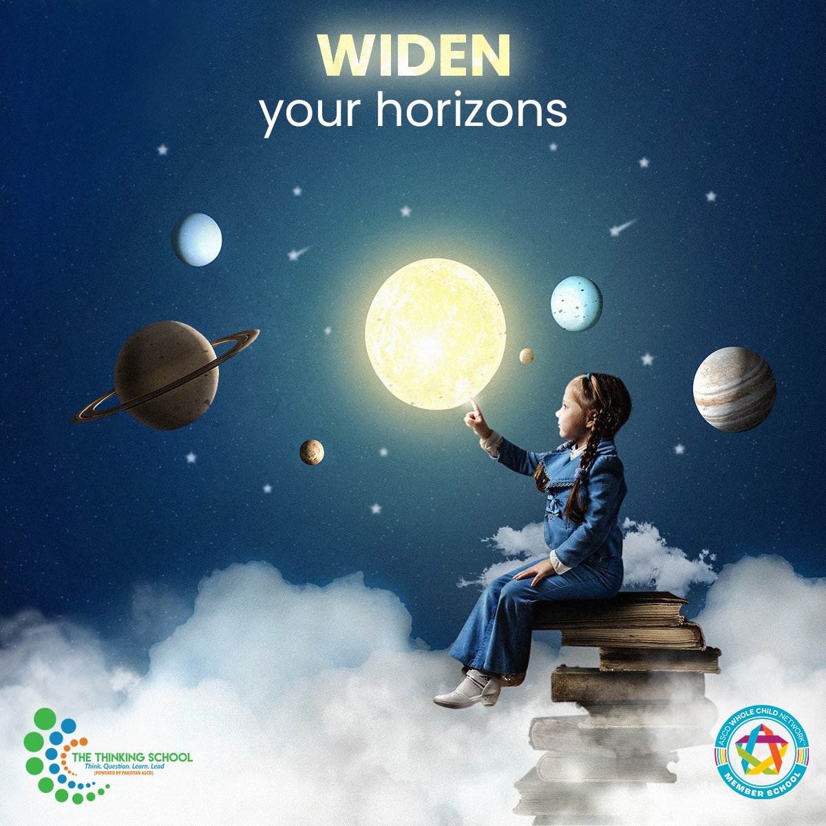 The thinking School believes in exploration and inquiry. We provide an environment enriched with opportunities to let the kids run their wild imaginations in Arts and Science. 
~
Contact us now for queries and details!!
0519334005 | 0519334205 | 03335358666

#thinkingschool