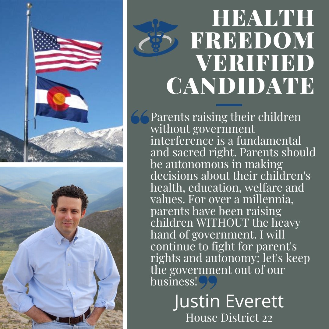 MedicalAutonomy's tweet photo. We stand behind .@Everett4Colo in his bid for HD22. Help him win this seat by supporting him here! https://t.co/o5NXizeixW #election2020 #copolitics #coleg @storm_truth #ColoradoRising https://t.co/3M9vNfegNM