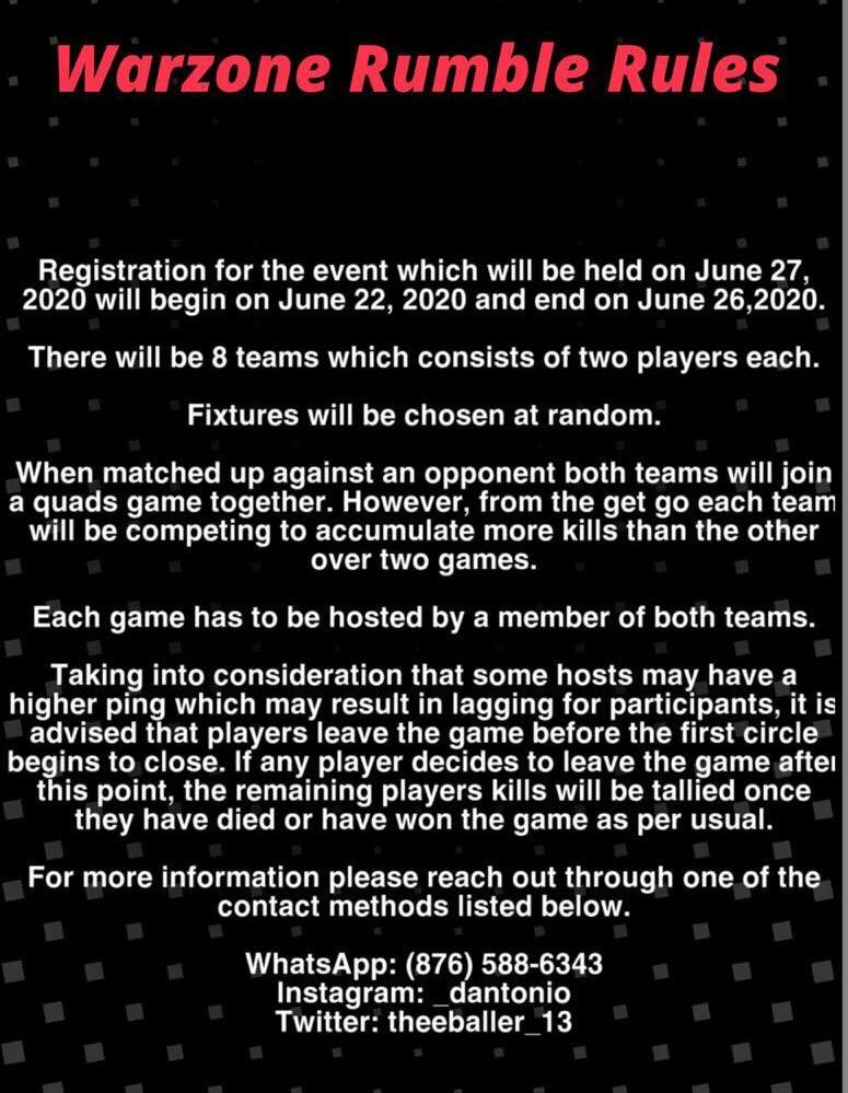 dongustav97's tweet photo. All Warzone lovers. Here is something for you. Link up with @TheeBaller_13 https://t.co/CU4uoyJmnp