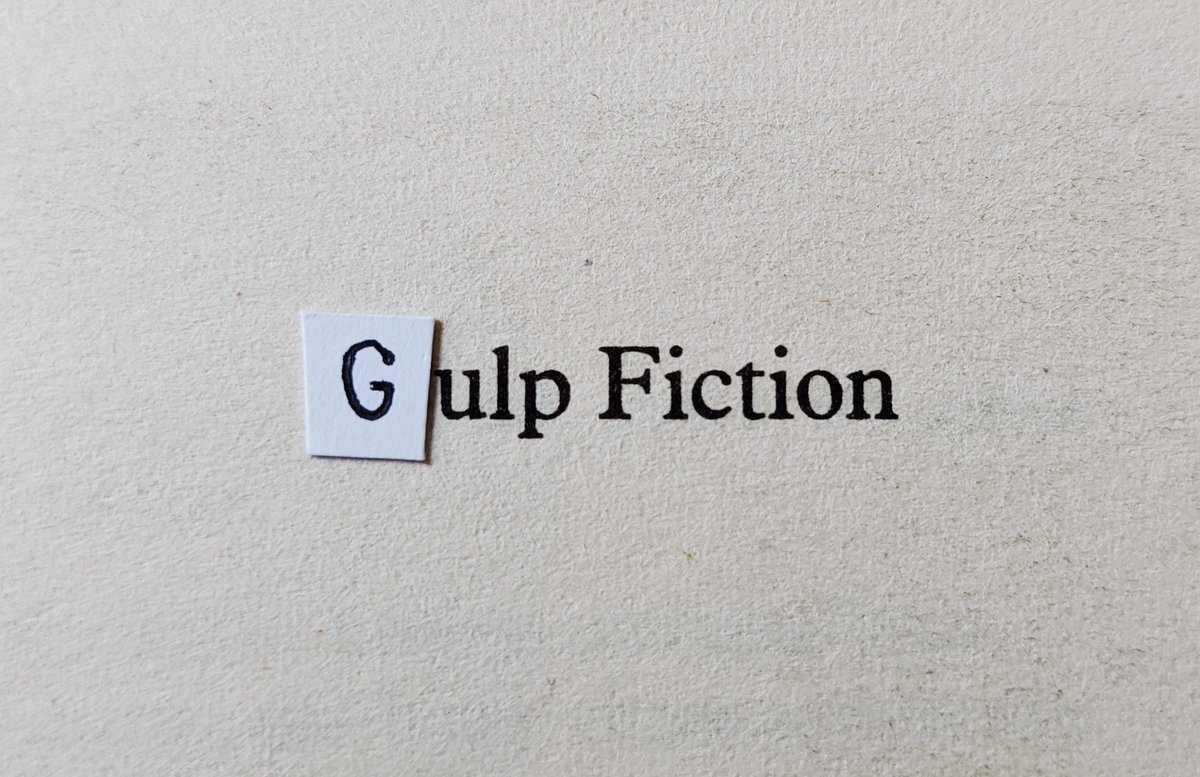 GulpFictionBlog's tweet image. If only branding was this easy...
gulp-fiction.com