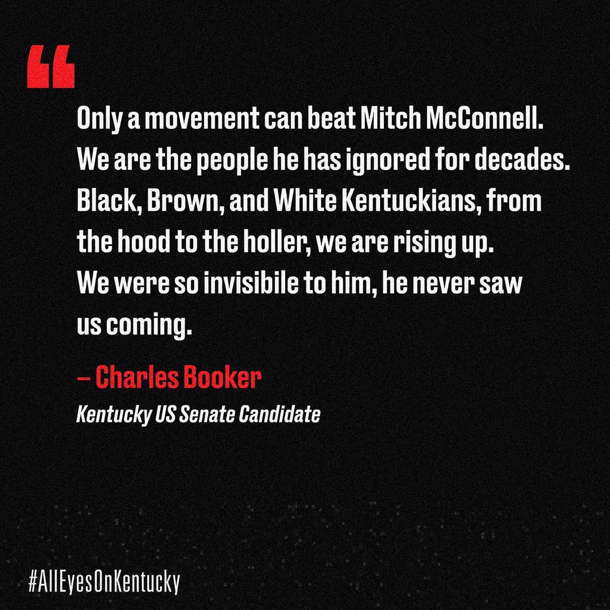Jaxlzz's tweet photo. #AllEyesOnKentucky, where progressive @Booker4KY is in a tight race against Pro-Trump Democrat, Amy McGrath. 

Whether we defeat Mitch McConnell will come down to this race. https://t.co/yH74fcN69b