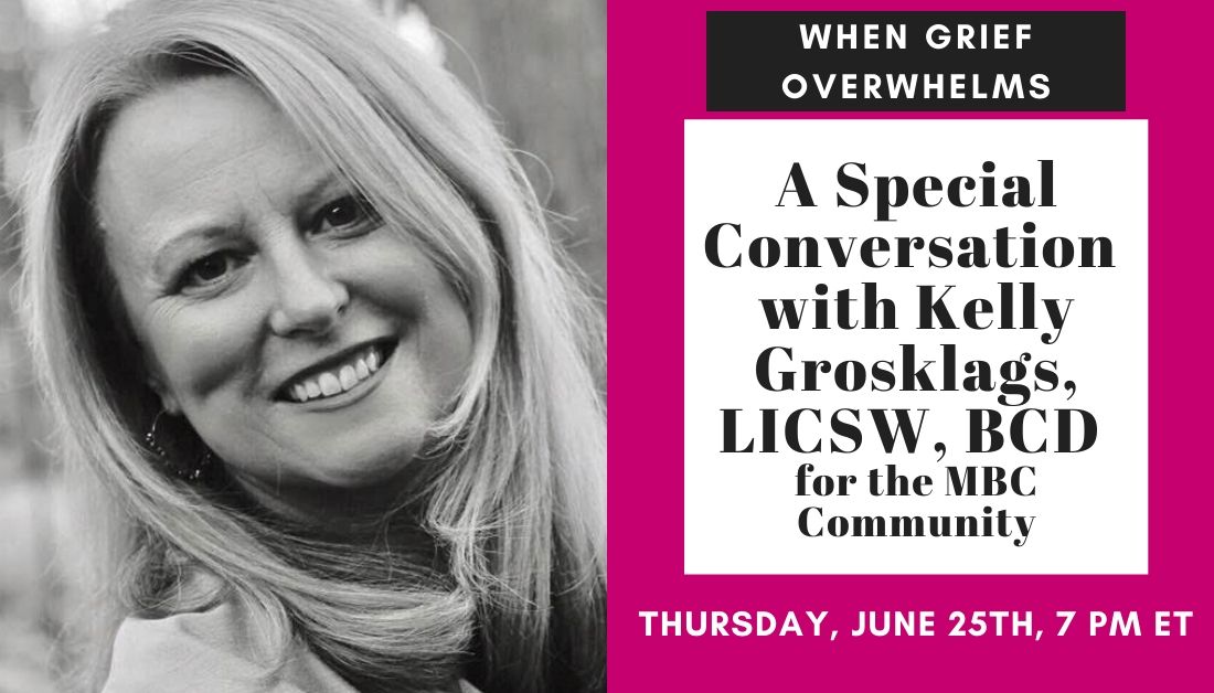 KomenGreaterNYC's tweet photo. In Memory of Erin Remme❤️, Kelly Grosklags, LICSW, BCD, will discuss processing and coping with the overwhelming grief experienced by so many in the #mbc #bcsm #komencommunity 

Join us for this important, live-streamed conversation: https://t.co/4qCTdrPkre https://t.co/9K7Ok08y7o