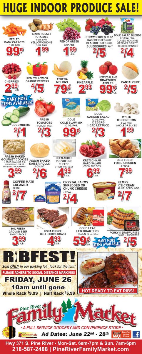 Here is our Ad for the week!