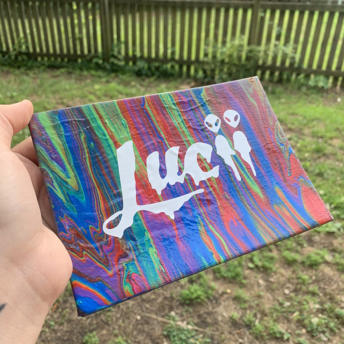 _saracatherine's tweet photo. happy pride month @LuciitheAlien 💓 i finished this piece this morning 🌈 https://t.co/WgcItG6aAW