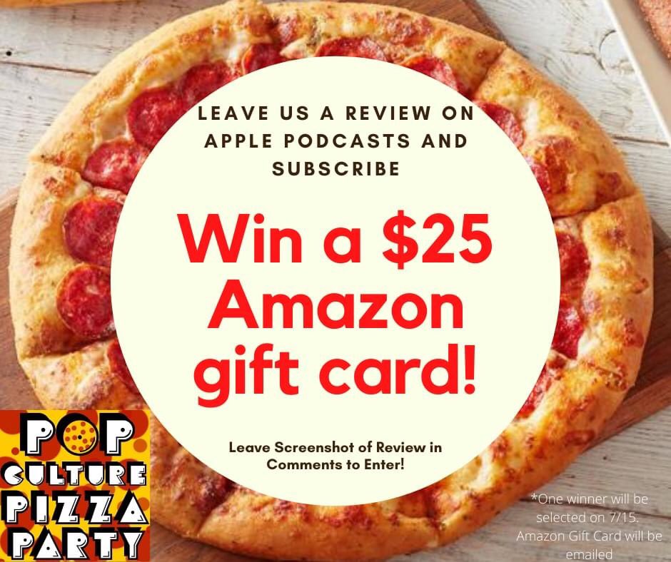 PopPizzaParty's tweet photo. We appreciate your support! #giveaway #giftcard #popculture #podcast #subscribe #podcastpromotion https://t.co/L6OCEsWimN