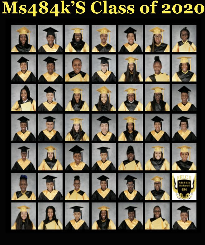 edmonds_ii's tweet photo. Congratulations to the MS 484 class of 2020. You guys are resilient, warriors, and most of all winners!! Keep rising to the top!! @Principalmluard @IClarenceEllis @SheneanL @CarlenGateau #CantStopWontStop #RELCII #futureclassof2024 #MS484 https://t.co/Way0d94rpC