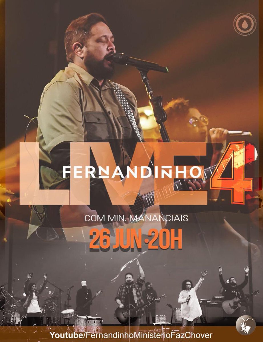 fernandinho_br's tweet photo. Você já sabe que teremos mais um encontro pelo @youtubebrasil na próxima sexta, dia 26? Espalhe um lembrete pela casa toda e não esqueça de avisar a todo mundo!! #LiveFernandinho #Live4Fernandinho #Live #Fernandinho #Adoração https://t.co/LqHhYsDdgq