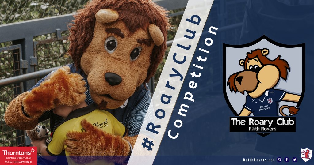 RaithRovers's tweet photo. 🦁 A reminder for all #RoaryClub Members that they have until 5pm on Wednesday to enter the Away Strip competition which can be found in our fantastic new home learning workbook which was emailed to members this week.  

You could win the new strip when it launches on Thursday! https://t.co/PXbAo0riJZ