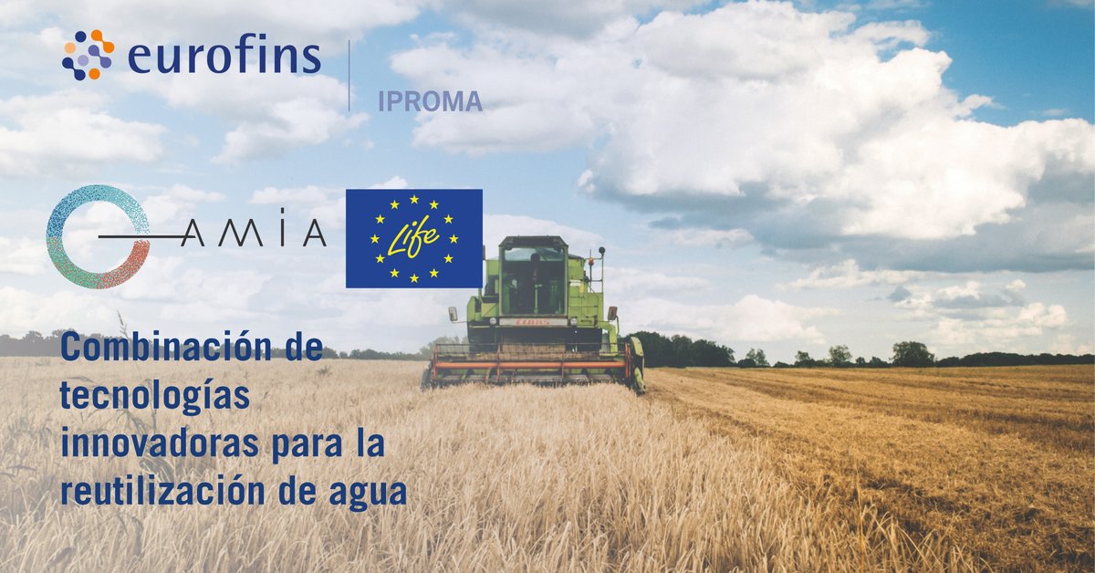 eurofins_iproma's tweet photo. Eurofins | IPROMA es socio del proyecto #LIFEAMIA en el que se investiga un nuevo tratamiento para fomentar la reutilización del agua depurada y reducir el consumo de energía.

⚠ https://t.co/t5H9PXvr8K

#Eurofins #EurofinsLife #IDi #Amia #AguaDepurada #PurifiedWater #Life https://t.co/utDrcIloxT