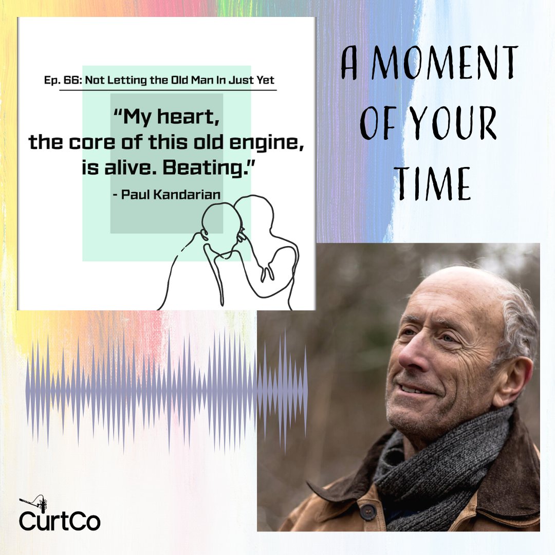 CurtCoMedia's tweet photo. “Not Letting the Old Man In Just Yet” by @Travelboomerman | The old man is knocking. Listen to the episode: https://t.co/oHilf2rOSF

@AMOYTpodcast is a creative space of self-expression. This time is yours. Submit your piece at https://t.co/eyQM7FK14w.

#PaulKandarian #Aging https://t.co/N0GRglOoTD