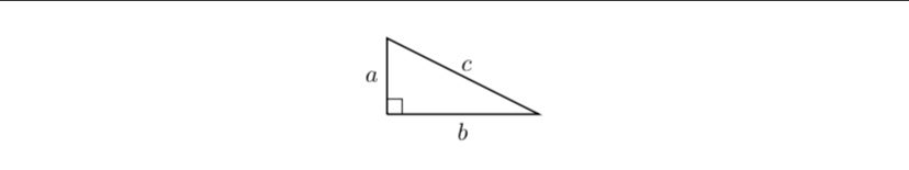 (1/5) There are hundreds of proofs of the Pythagorean theorem, some remarkably simple. Here’s on I just typed up.Start with any right triangle: