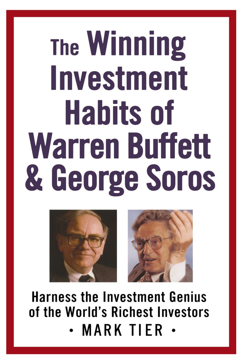 23 Winning Investment HabitsAs outlined by the book The Winning Investment Habits of Warren Buffett and George Soros.The book is fantastic and well-worth a read.Below I've masterfully paraphrased and split into wise vs. noob investors[Thread]