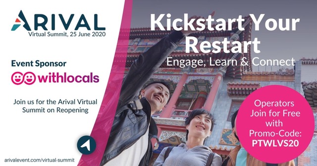 Withlocals's tweet photo. Join us on June 25 at 9.30 am (EST) for the first-ever Arival Virtual Summit!
This virtual summit delivers @Arivalโs signature networking including intimate roundtables and expert-led consulting sessions. To register, click here: https://t.co/FfR740bKzu.
#Arival #ArivalSummit https://t.co/VGVIeKqKXZ