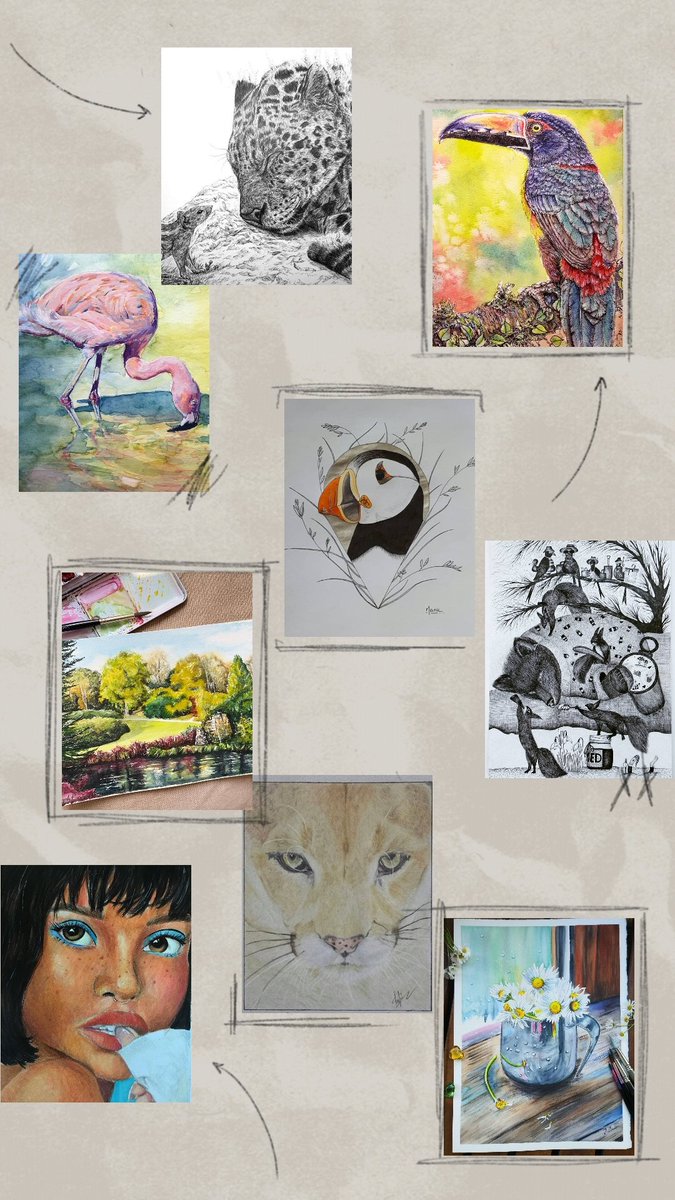 GalleryoFriends's tweet photo. Our June Exhibit is live. 34 wonderful pieces of art from 34 talented artist friends. 
Check it out on the page at https://t.co/RO1mKw0FMG and on instagram https://t.co/hClhGKSZ0I

Please follow, like and RT to support us. 
#galleryoffriends https://t.co/ZvpktiveI6