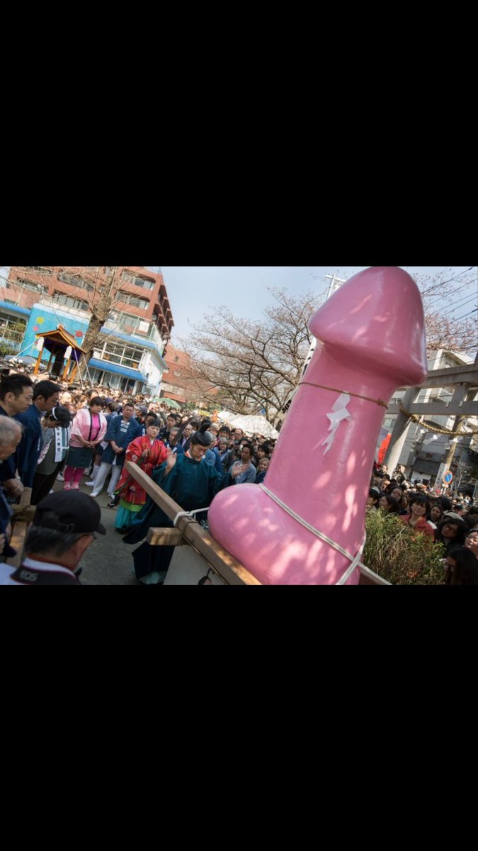 ...takes place every year on the first Sunday of every April, with all kinds of phallic activities going on.