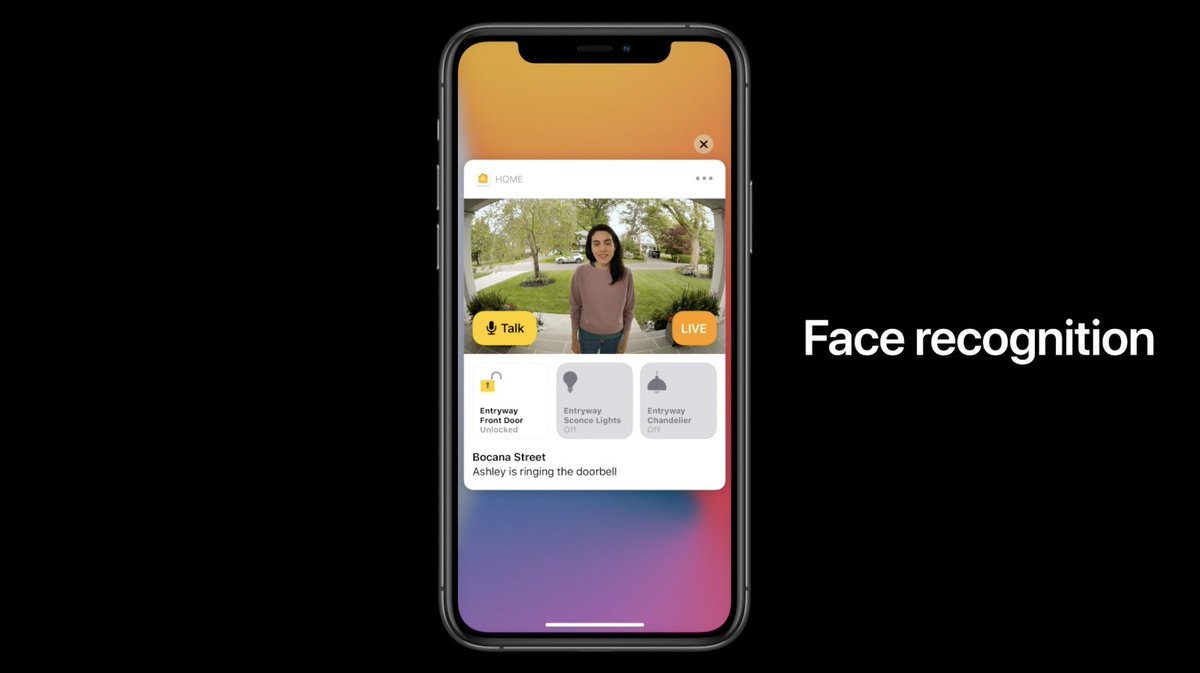 HomeKit + tvOS 14 integration? magical. face recognition works with HomePod to announce who is at the door, live views of doorbell cams to Apple TV.