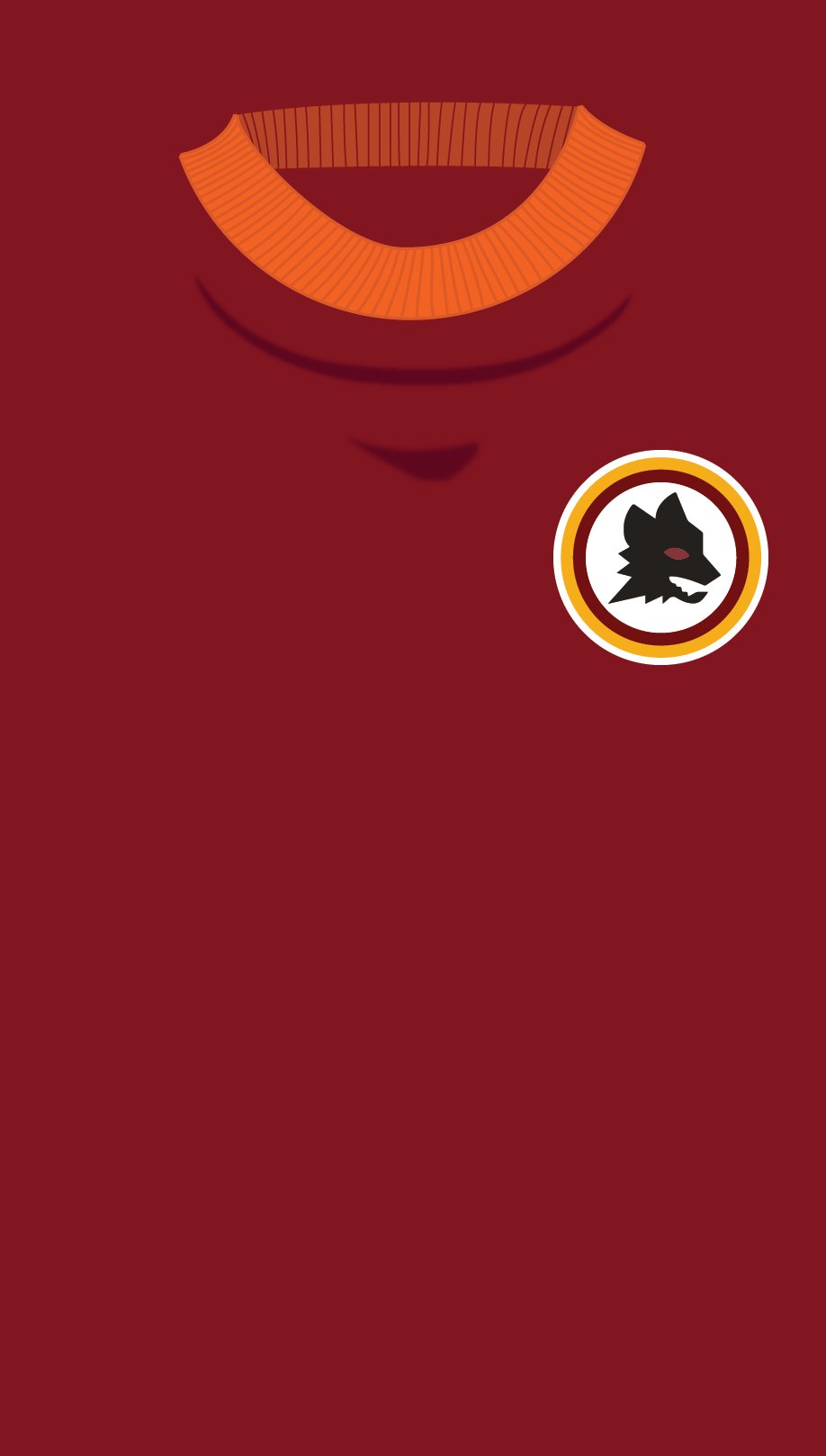 As Roma English One Of The First Shirts To Feature The Iconic Lupetto Logo Worn During The 1978 79 Season A New Wallpaper Option For Your Phone Courtesy Of