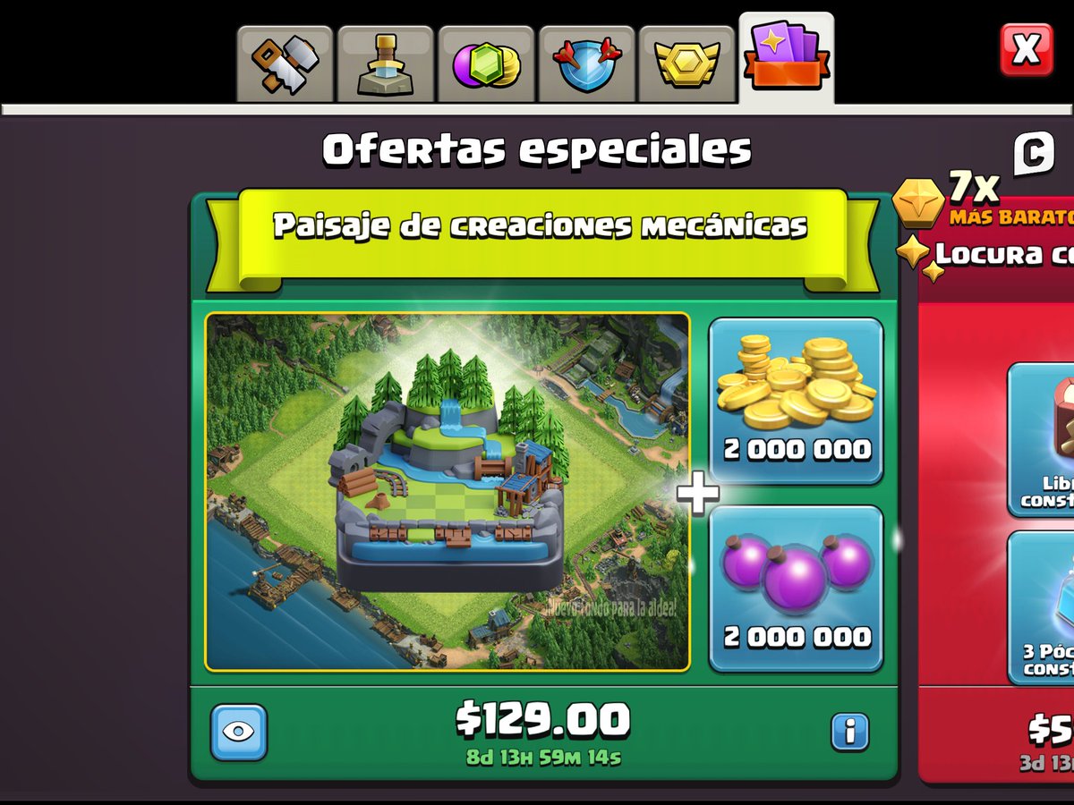 SORTEO de 3 PAISAJES de ALDEA!!!⚠️

👇Para participar solo necesitas👇

⭕️Dar RT🔁

⭕️Seguir a:
✔️<a href="/rigotorres23CoC/">rigotorres23🇲🇽</a>  

Los ganadores se anuncian el miércoles 24 de junio❗️mucha suerte❗️