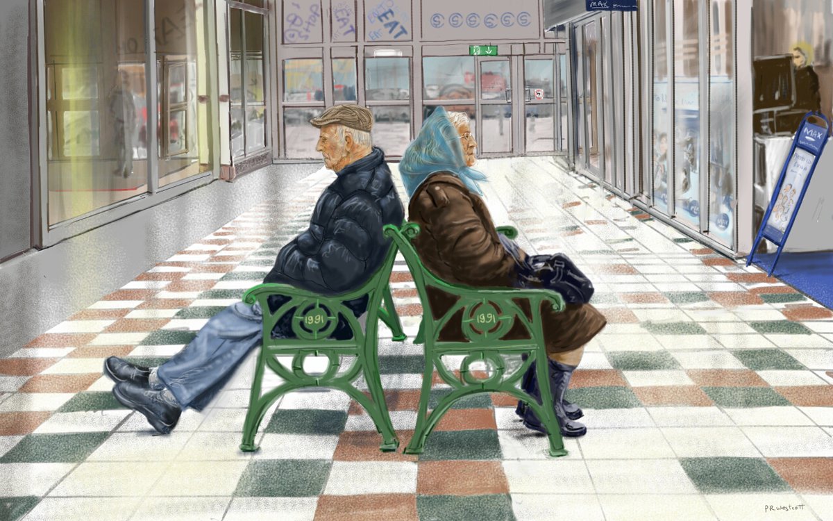 PRWestcott's tweet photo. Thrilled to announce that my image ‘Bookends’ Salford Precinct is to be exhibited in MDAC’s very first Mobile Digital Art &amp; Photography virtual exhibition.  #mdacsummit #mDAC2020 '#Bestnorthernart #digitalart #philipwestcott https://t.co/5AqcsKTJXd