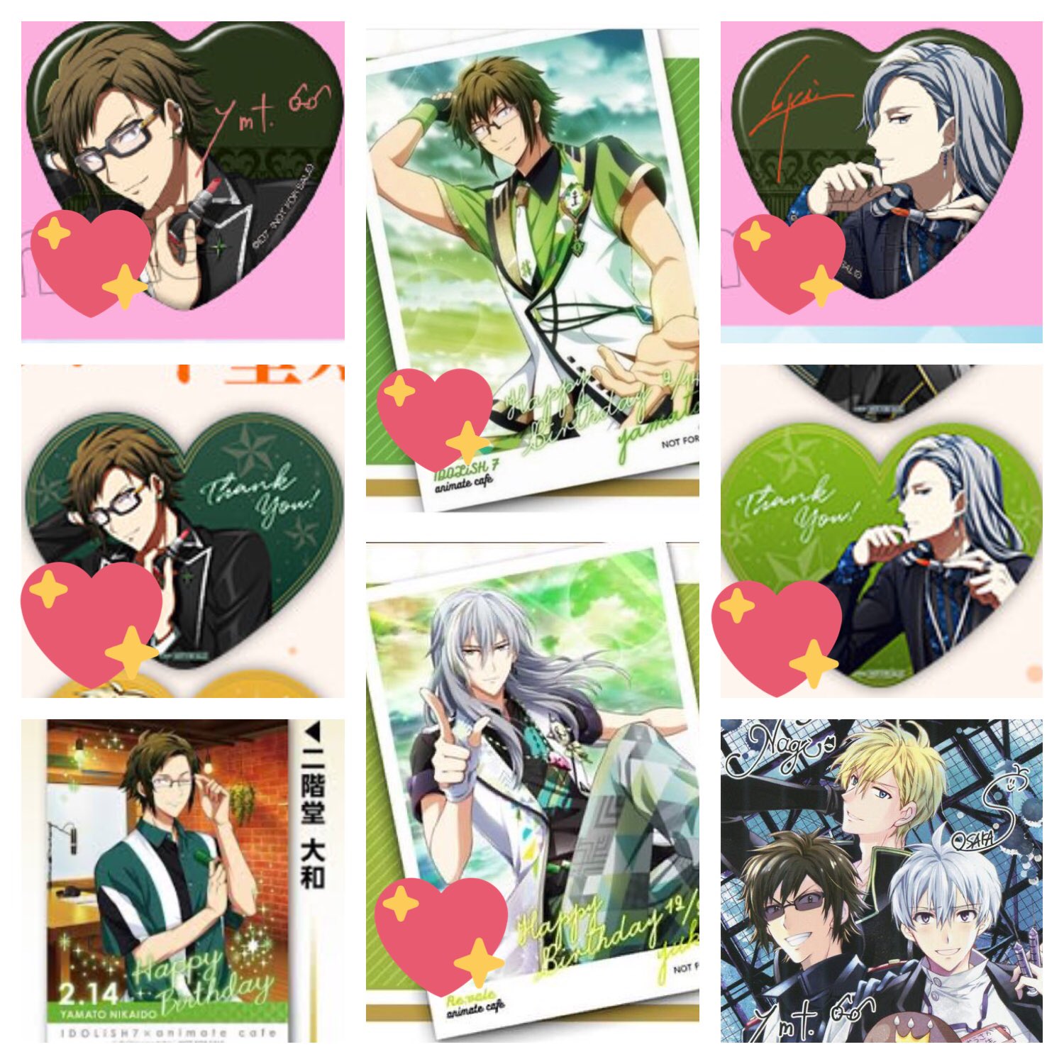 アイナナ【Re:vale】一番くじ☆A賞☆ミニ色紙☆2点セット