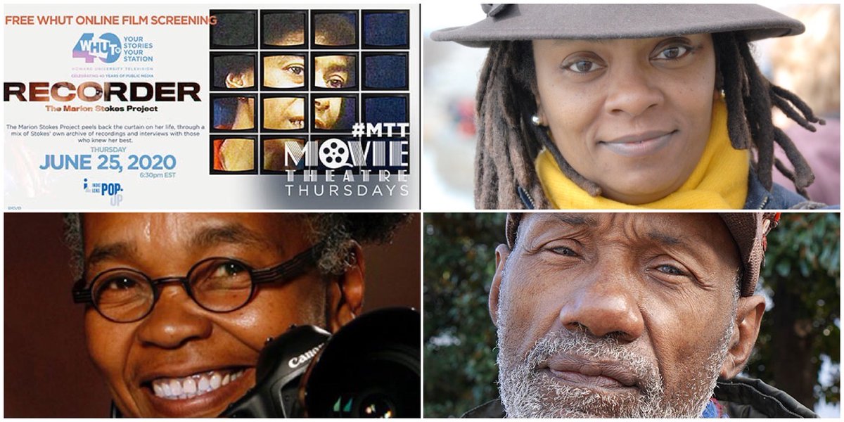 MichonBostonGrp's tweet photo. Documenting &amp; archiving as #activism. #RecorderTheMarionStokesProject. @WHUTTV online #OVEE#F screen + Q&amp;A with #photojournalists #SharonFarmer, #RoyLewis,  @MoorlandHU‘s @SonjaNWoods. 6/25, 6:30p ET. 

RSVP https://t.co/U8HEeNawMX 
@WashInformer @washingtonpost @WIFVDC @IPS_DC https://t.co/JITzDoL7Ds