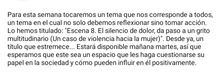 conscientecltvo's tweet photo. #ConscienteColectivo #mujer #mujeres #violenciahacialamujer #nomásviolencia #igualdad #igualdaddecondiciones #lucha #respeto #resistencia #justicia #escena8 #psicología #bienestarpsicológico #saludmental  #aprendeencasa #pideayuda  #noestássola  #niunamenos https://t.co/1zUsvMz8t2