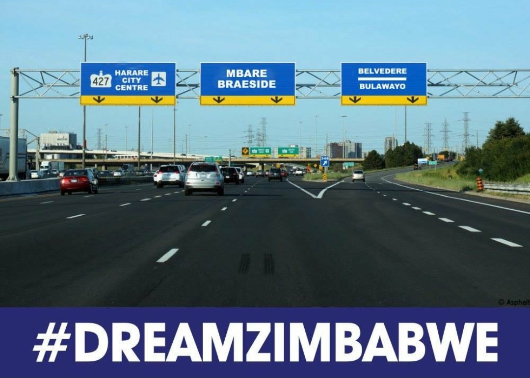 advocatemahere's tweet photo. This thread is for dreamers who are ambitious about a new, modern Zim. No negative talk or naysayers. Drop an image or an aspirational idea of any facet of the Zimbabwe you want. Don’t hold back. We are going to use the hashtag #DreamZimbabwe🇿🇼!

*RETWEET &amp; let's make it trend!* https://t.co/s0iL9CY43T