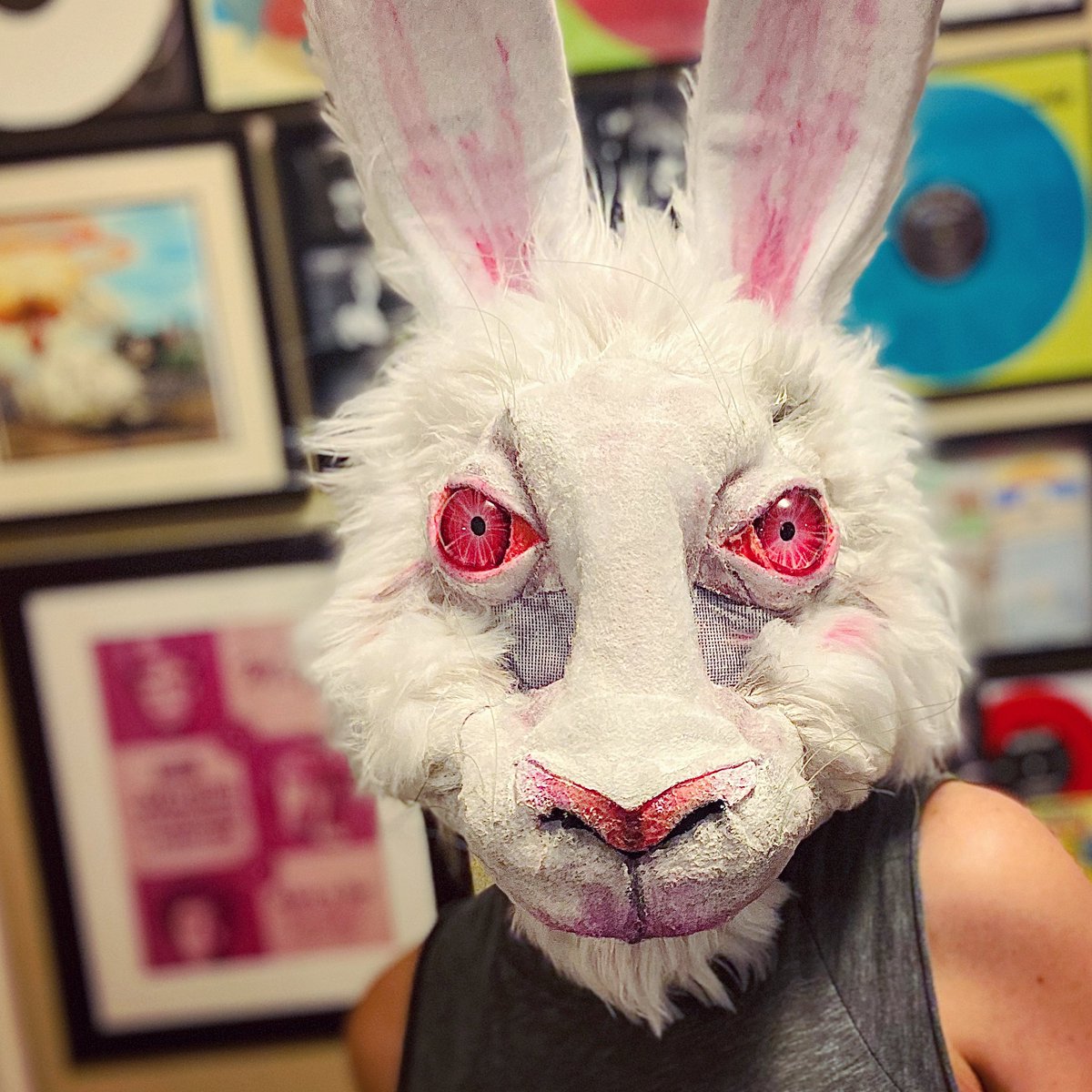 TheDollyrots's tweet photo. Our newest and most intense bunny mask ever just arrived! Check out the amazing work by @secret_chicken, we’ve gotta use this guy in a video!
#dollyrots #bunniesofinstagram #bunny #rabbit https://t.co/U7CLFDdyFN