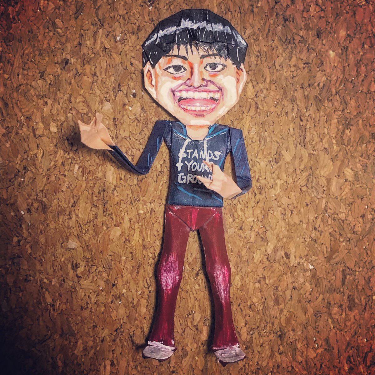 paint1995's tweet photo. 【ゆうちゃん Yuu-chan】by Yusuke Ito
#origami #paperart #papercraft #figure #supercomplex #supercomplexorigami #nigaoe #character #painting #origamiart #orifigure #handmade #friends #collection #facebook #instagram https://t.co/IDEzmKShW2